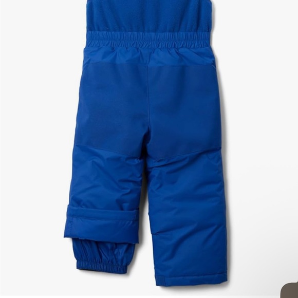 Columbia Toddler unisex Bright Blue frosty slope II Snow BIB - Picture 3 of 3